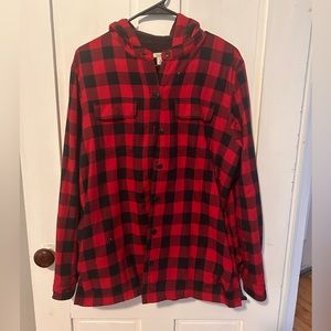 L.L Bean Fleece Lined flannel
